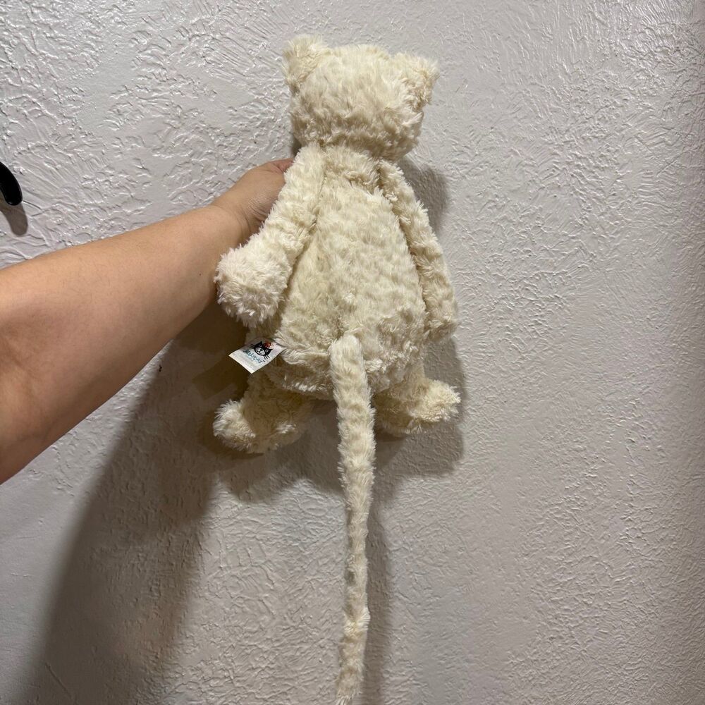 Jellycat Fuddlewuddle White/Cream Cat - Picture 2 of 5